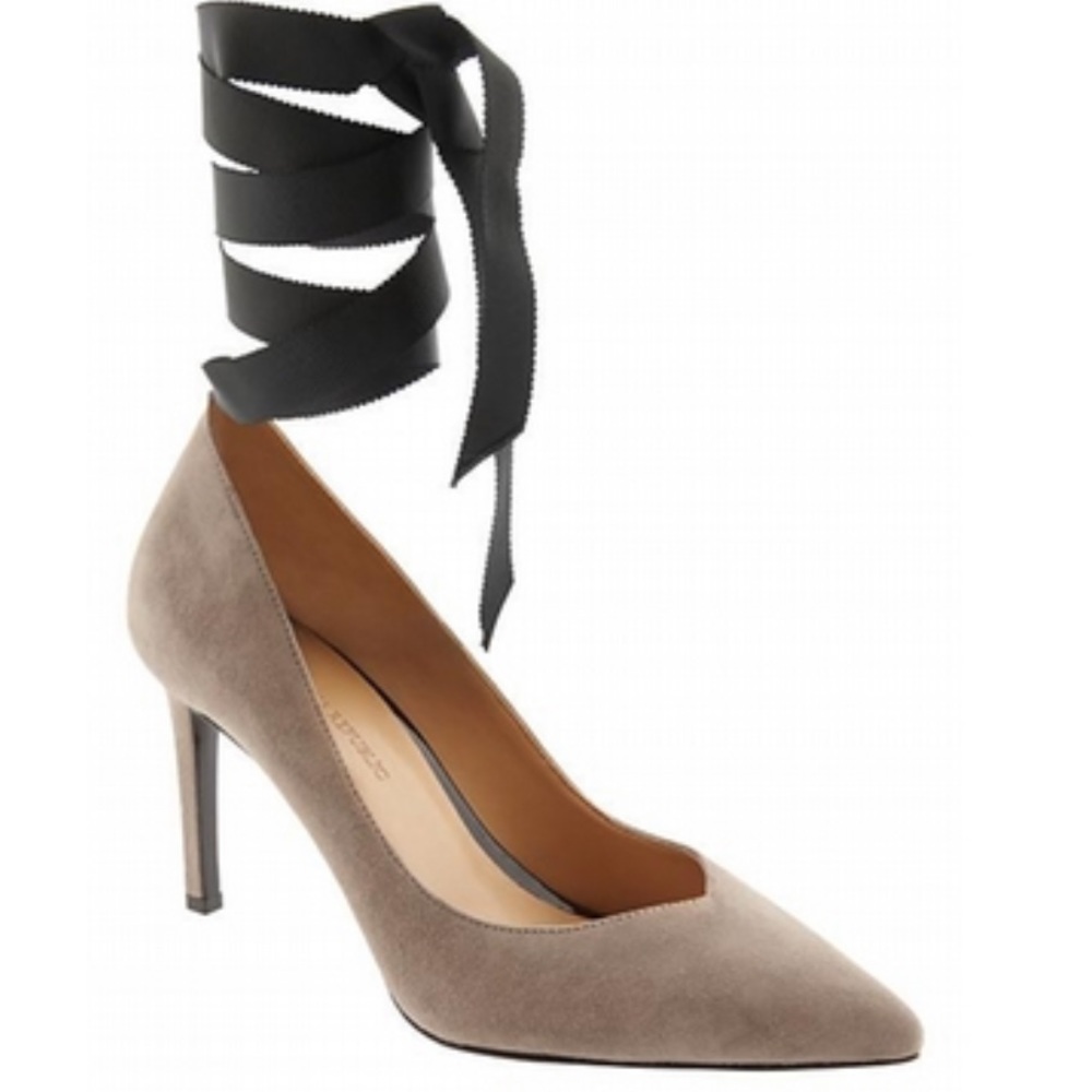 NEW Banana Republic Maisy Ribbon Tie Pump 9